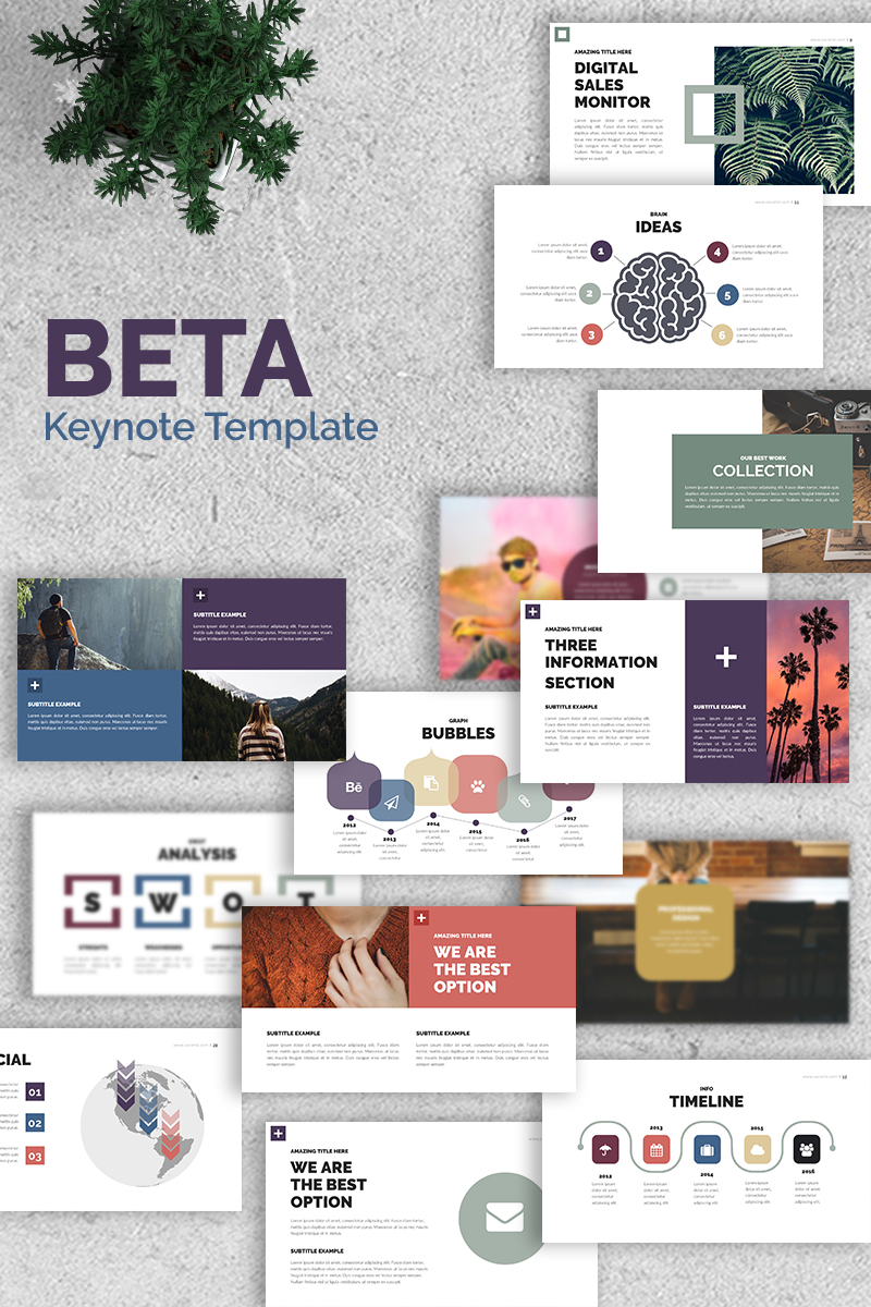 Beta Presentation - Keynote template