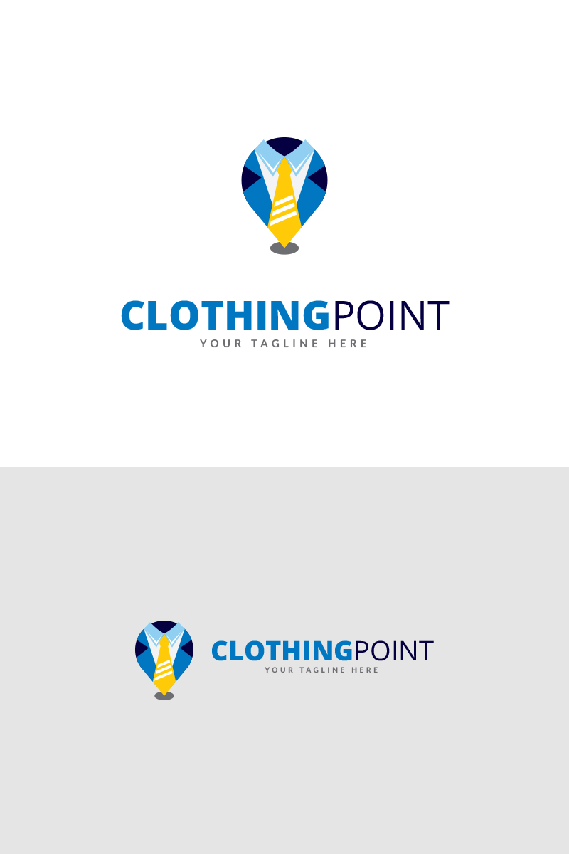 Clothing Point Logo Template
