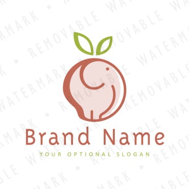 <a class=ContentLinkGreen href=/fr/logo-templates.html>Logo Templates</a></font> elephant fruit 68629