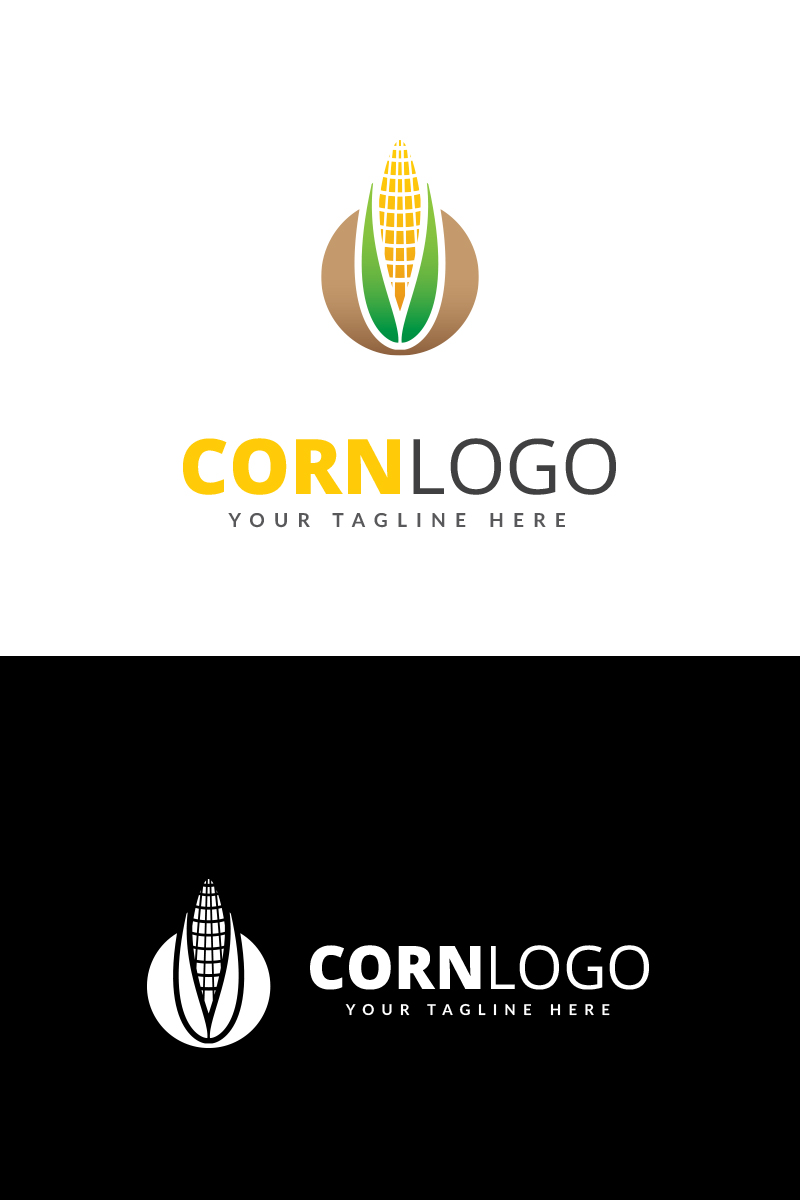 Corn Logo Template