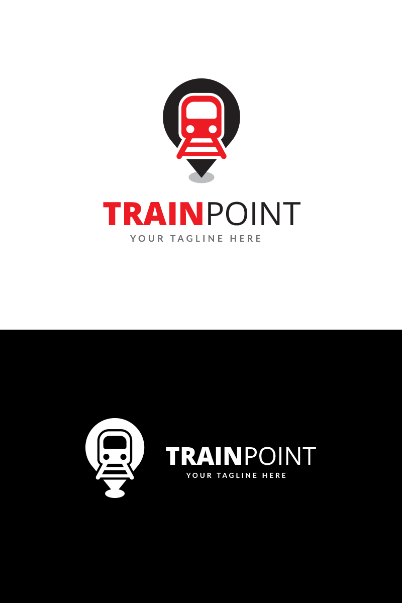 Train Point Logo Template