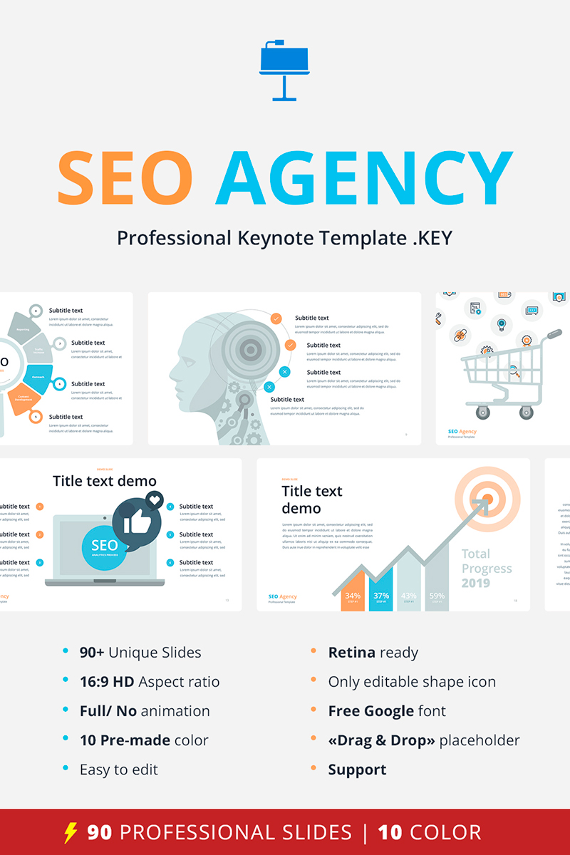 SEO Agency - - Keynote template