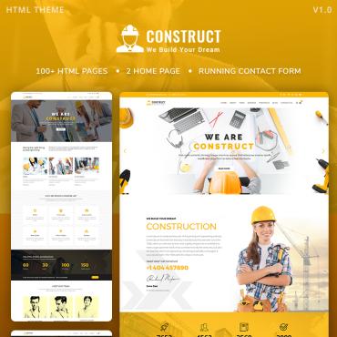 Builder Building Responsive Website Templates 68878