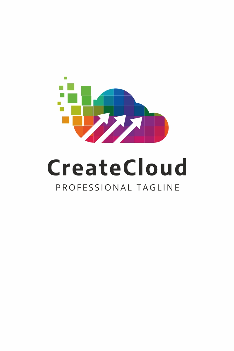 Create Cloud Logo Template