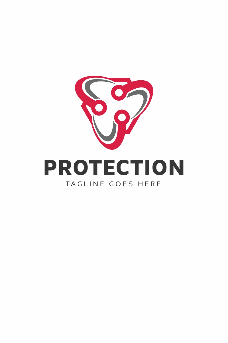 Protection Abstract Moving Logo Template