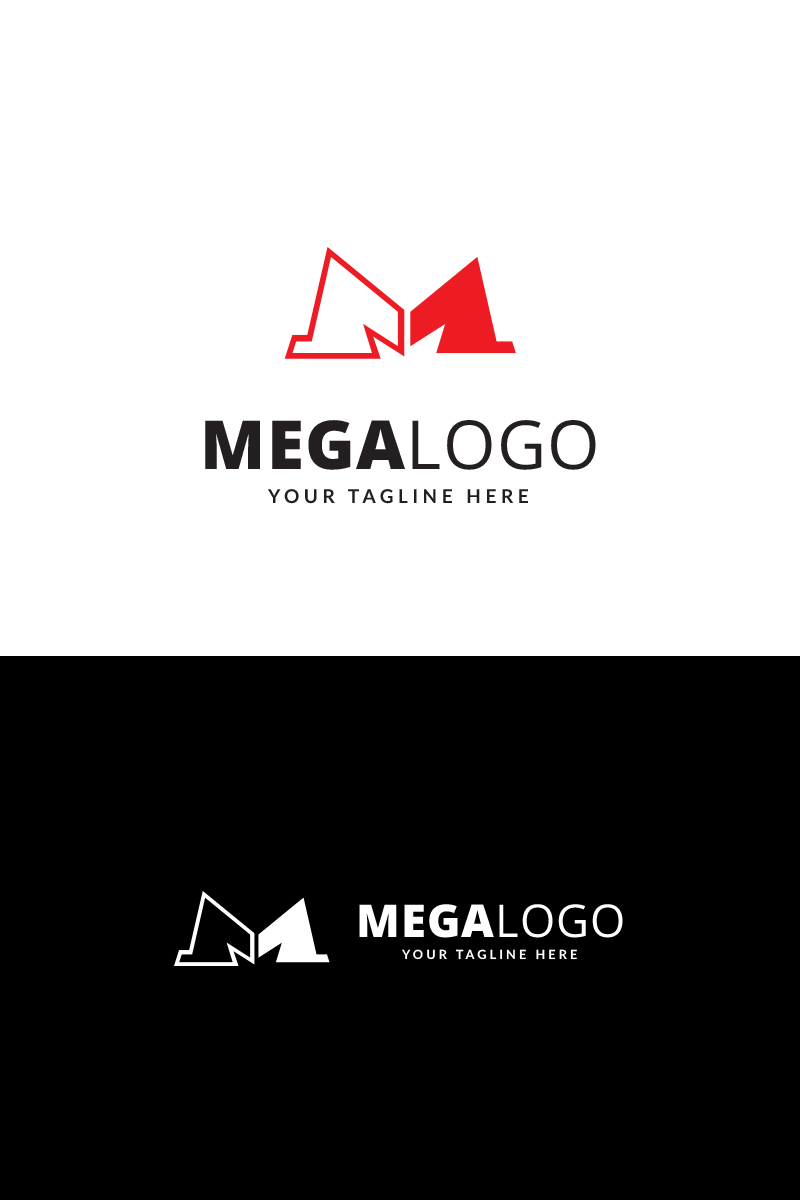 Mega Letter Logo Template
