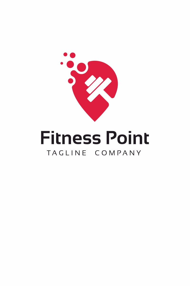 Fitness Point Logo Template