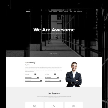 Clean Creative Landing Page Templates 69072