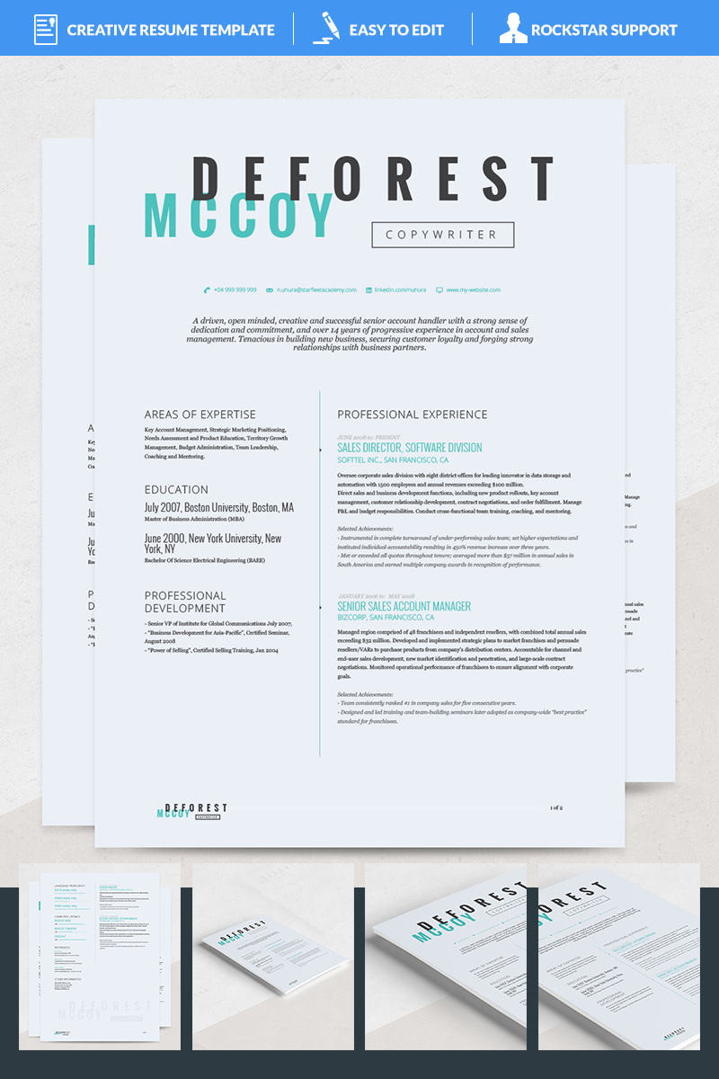 Perseus Resume Template