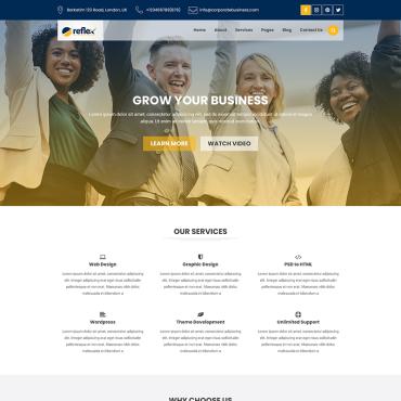 Business Clean PSD Templates 69209