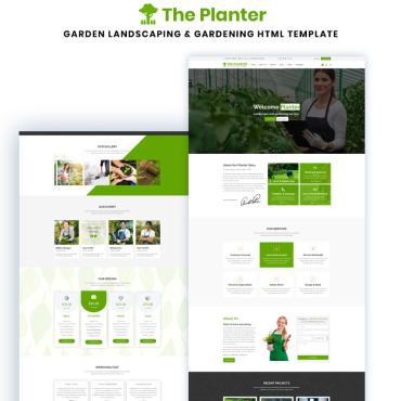 Agriculture Corporate Responsive Website Templates 69226