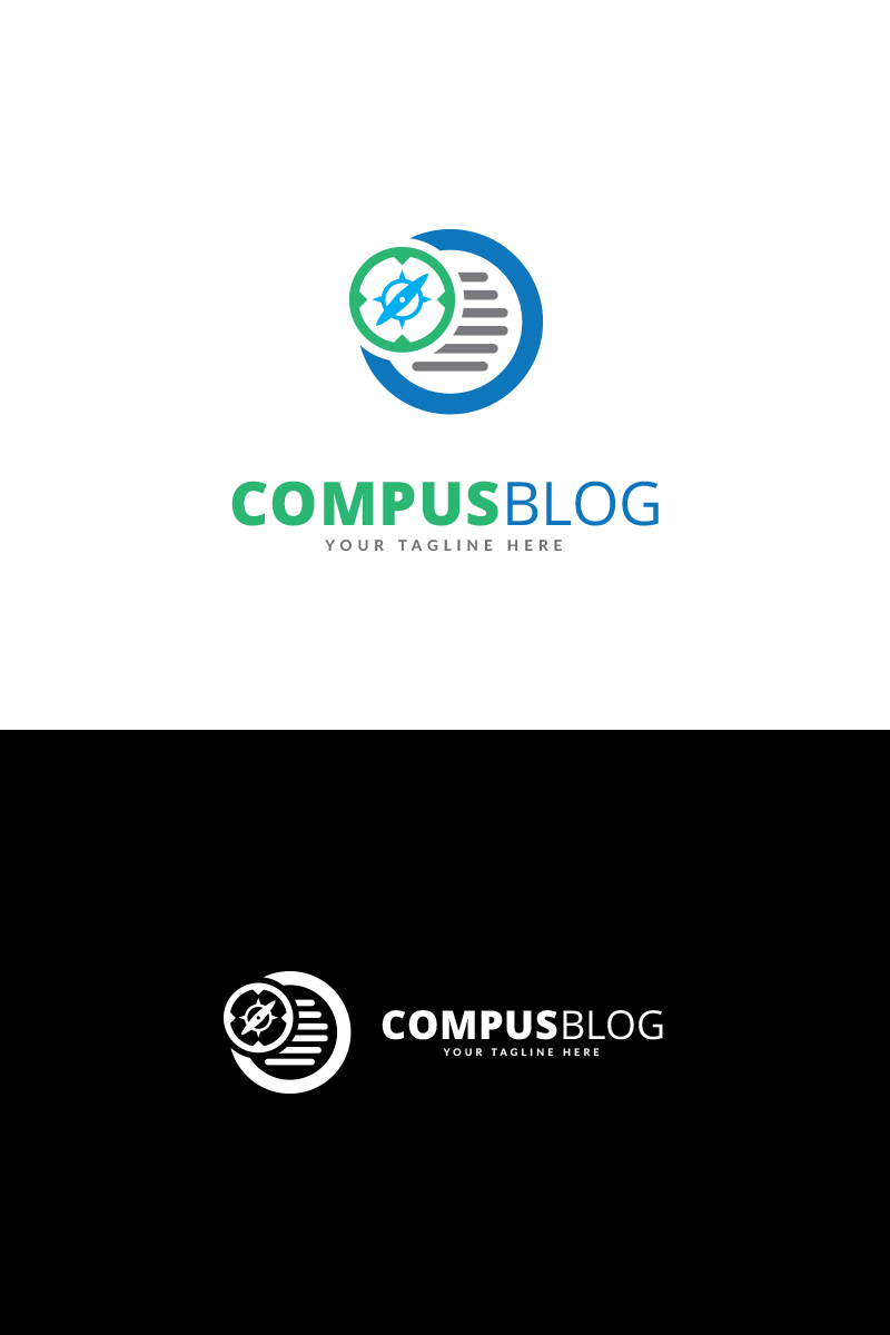 Compus Blog Logo Template