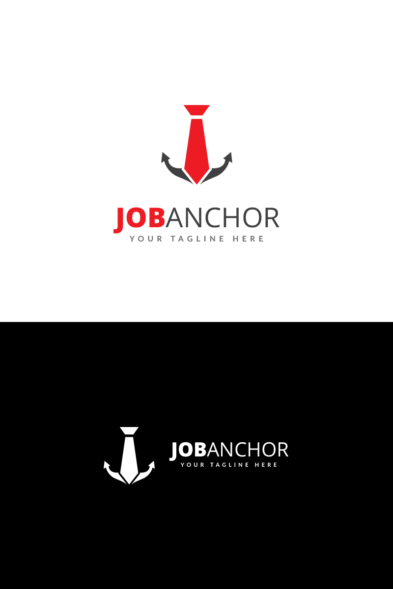 Job Anchor Logo Template