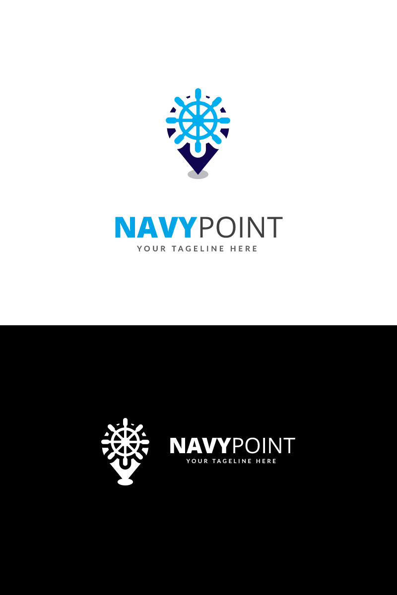 Navy Point Logo Template