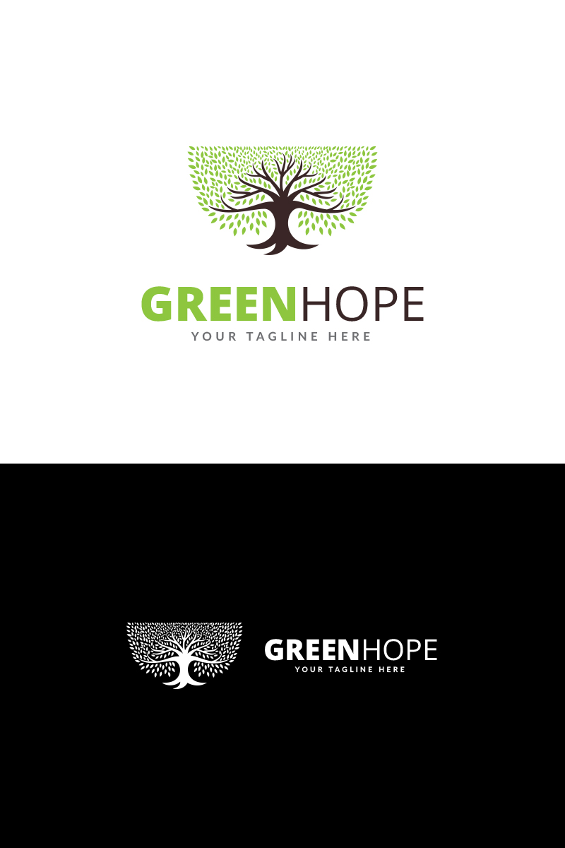 Green Hope Logo Template