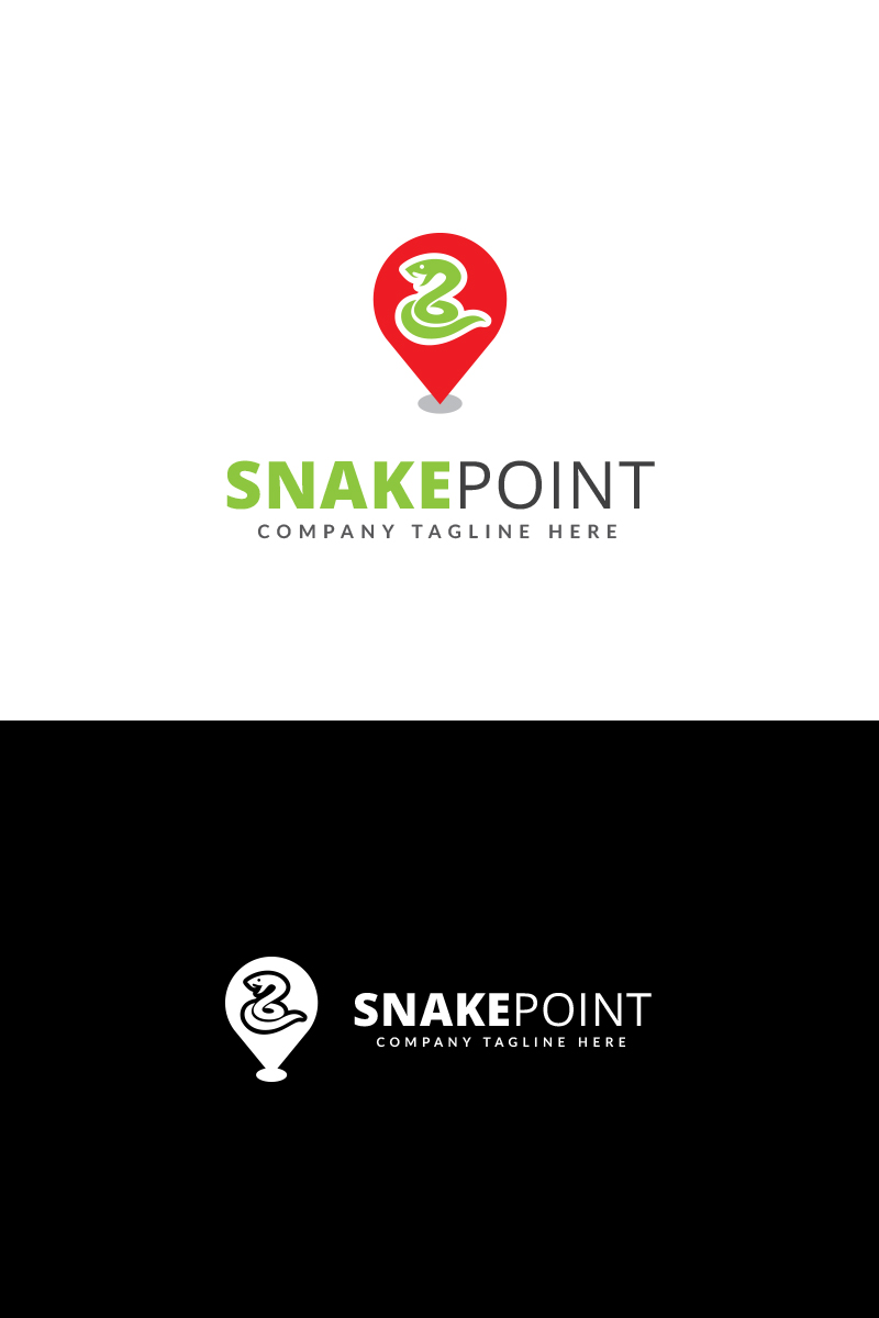 Snake Point Logo Template