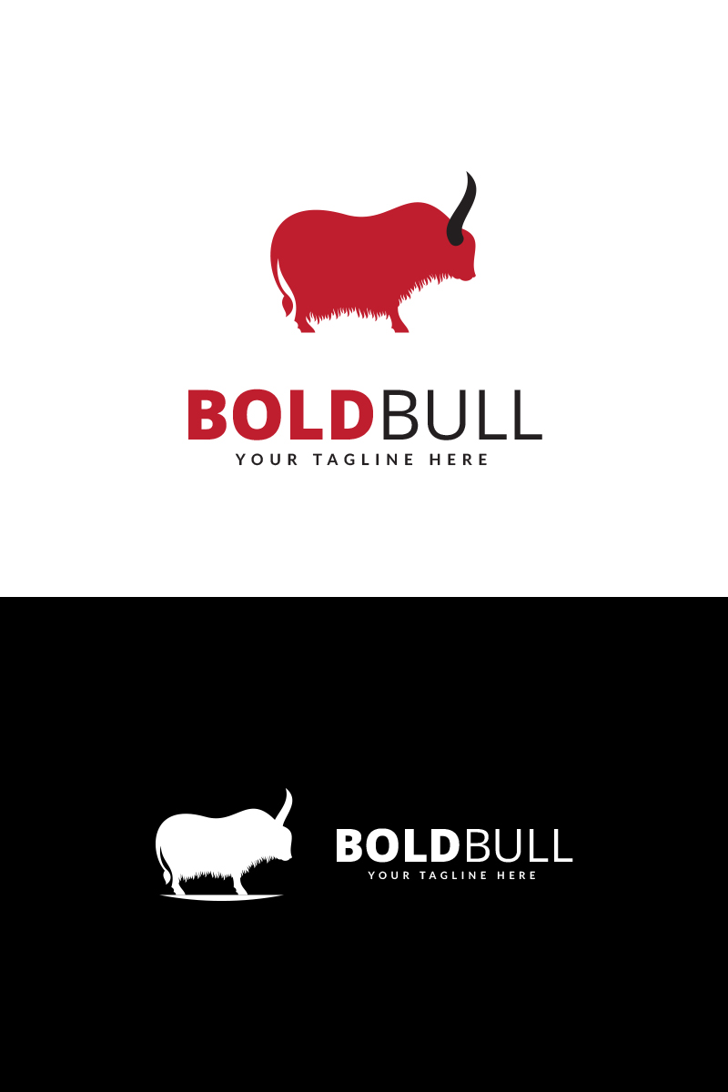 Bold Bull Logo Template