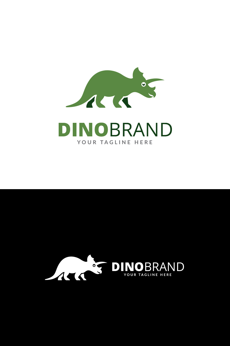 Dino Brand Logo Template