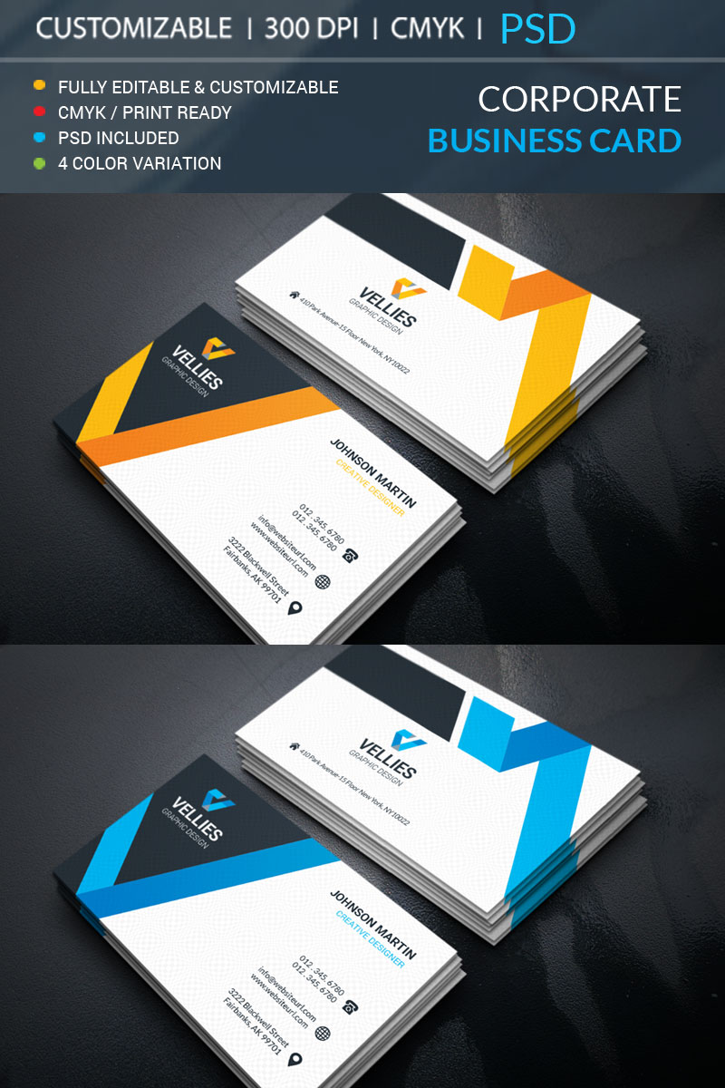 Martin Business Card - Corporate Identity Template