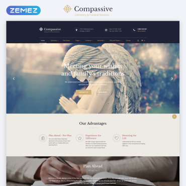 Services Company Responsive Website Templates 69500