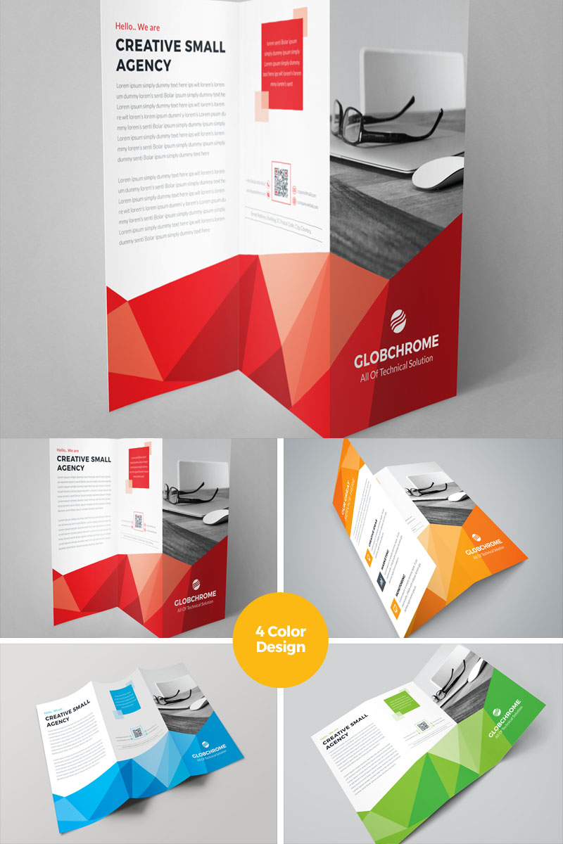 Conference Trifold Brochure - Corporate Identity Template