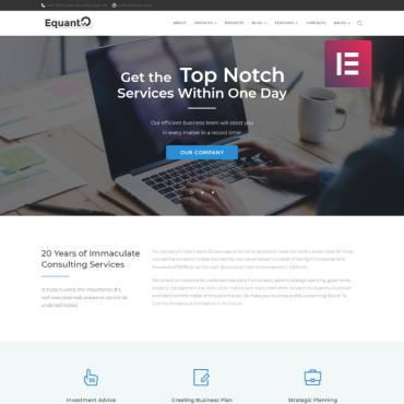 Corporate Consulting WordPress Themes 69522