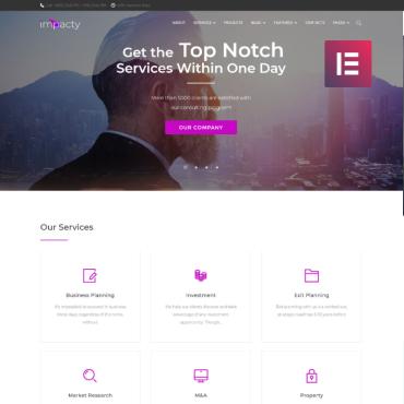 Corporate Consulting WordPress Themes 69561