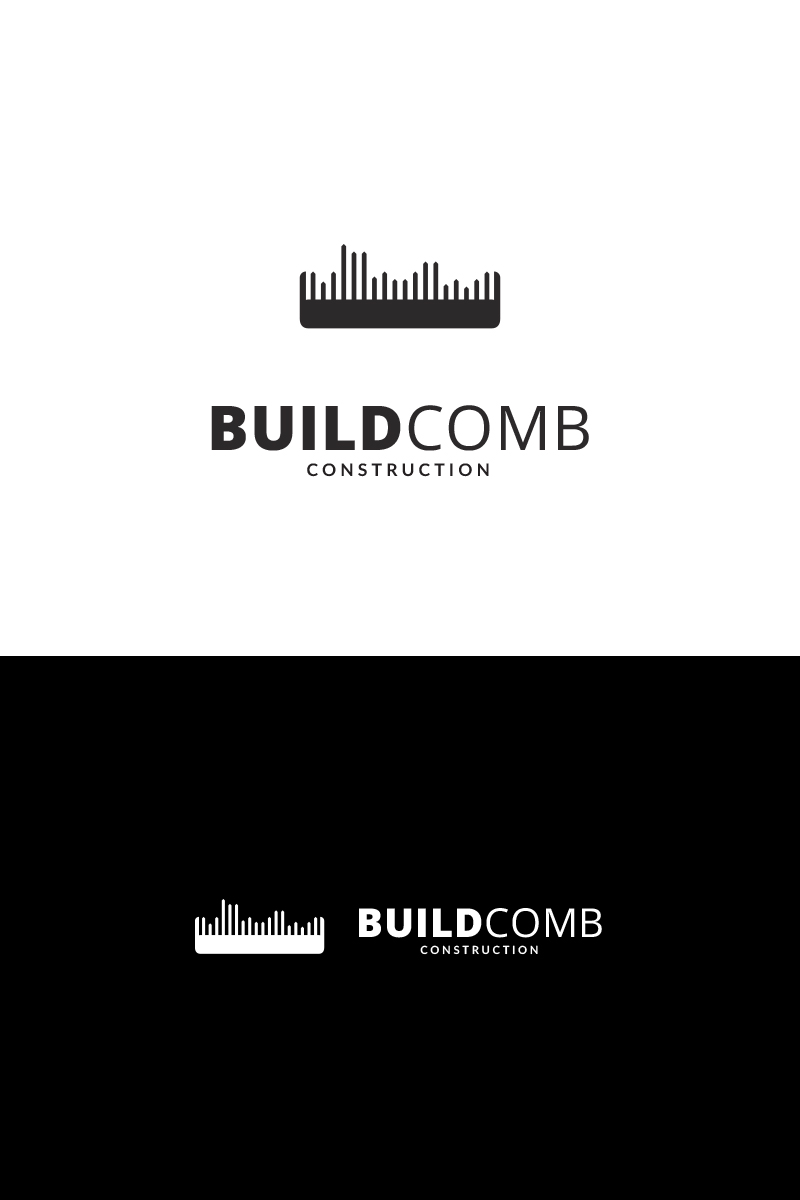 Build Comb Logo Template