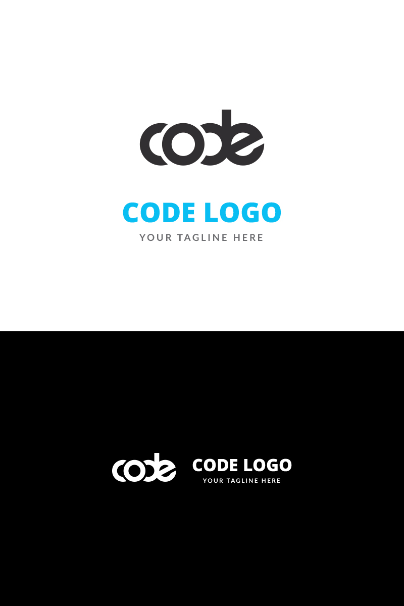 Code Design Logo Template