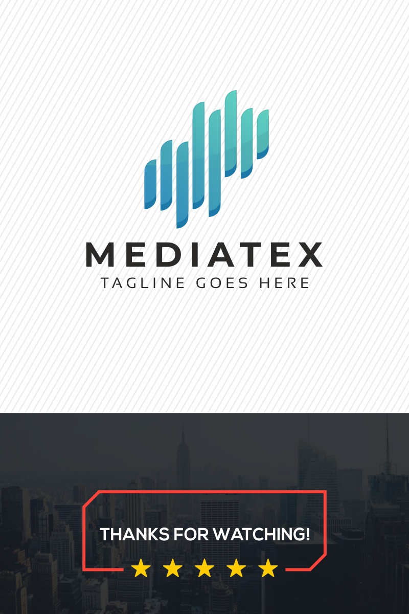 Media Technology Logo Template