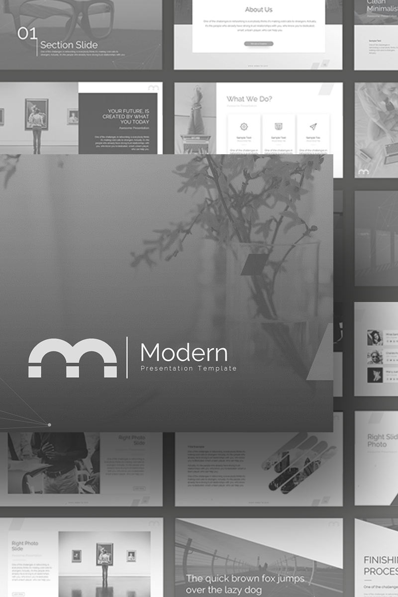 Modern PowerPoint template