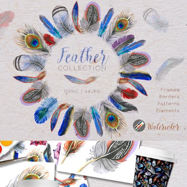 <a class=ContentLinkGreen href=/fr/kits_graphiques_templates_illustrations.html>Illustrations</a></font> illustration feather 69723