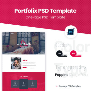 Portfolio Portfolix PSD Templates 69854