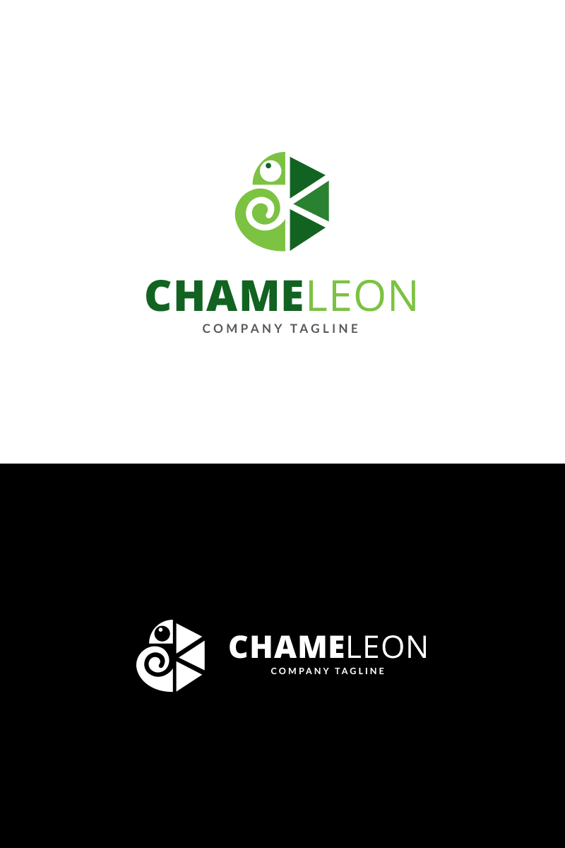 Chameleon Dise Logo Template