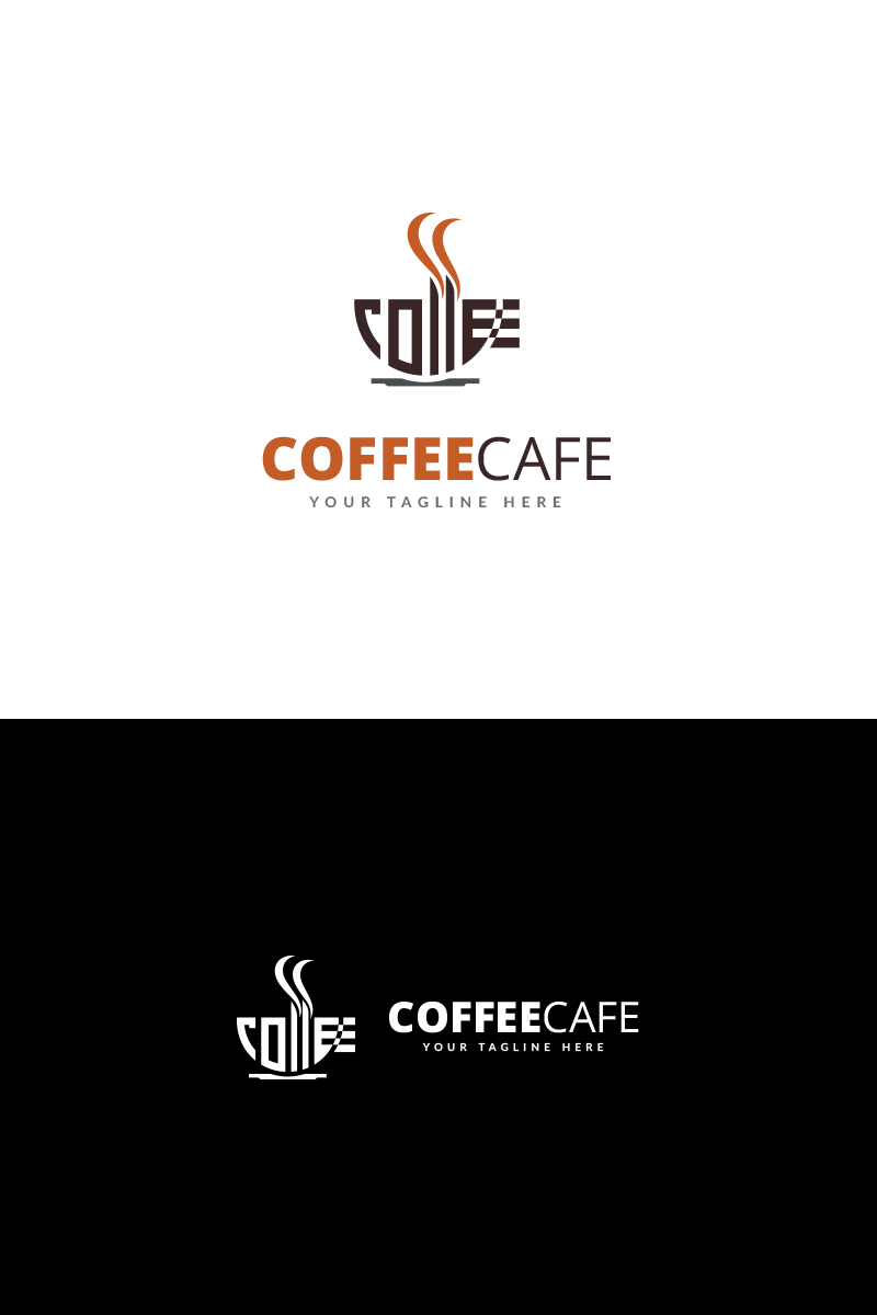 Coffee Cafe Shop Logo Template