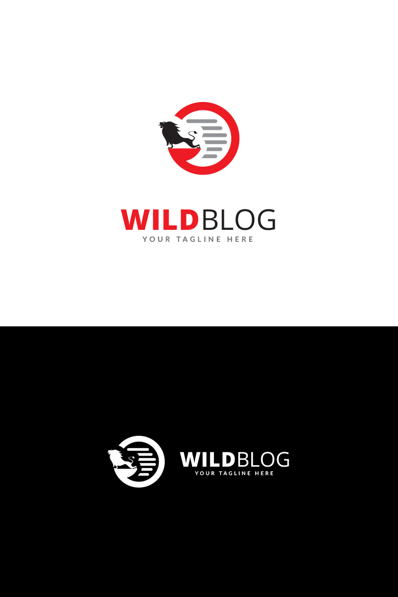 Wild Blog Logo Template