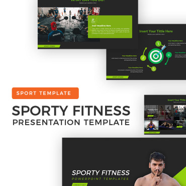 Fitness Training PowerPoint Templates 69931