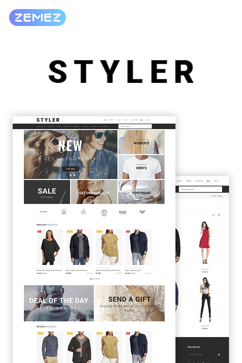 Styler - Fashion WooCommerce Theme