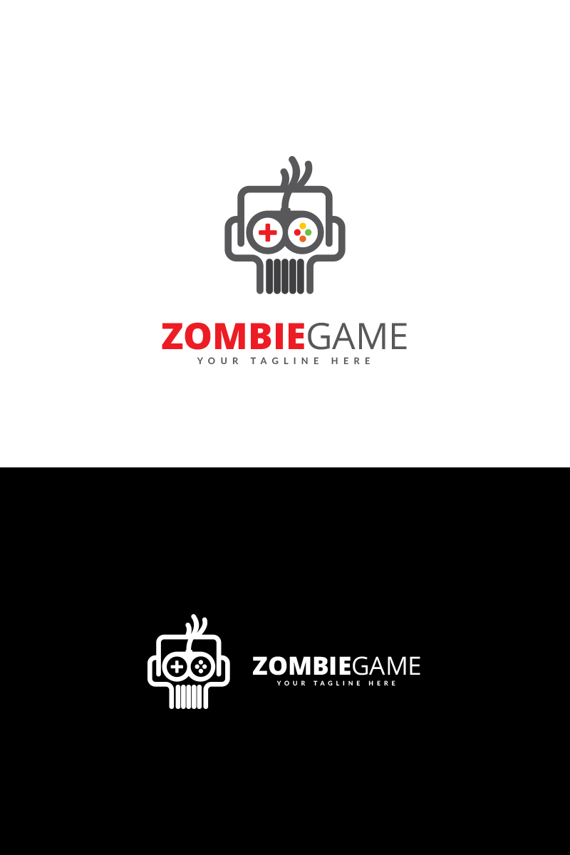 Zombie Game Logo Template
