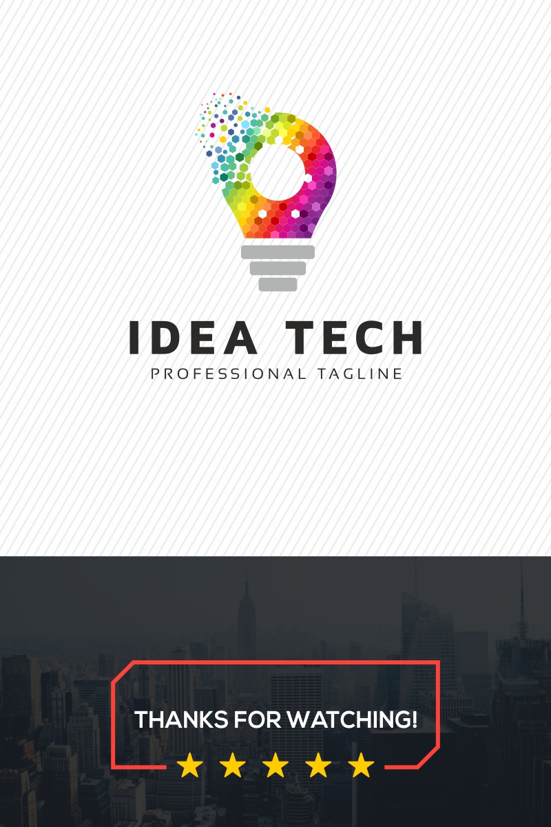 Idea Tech Logo Template
