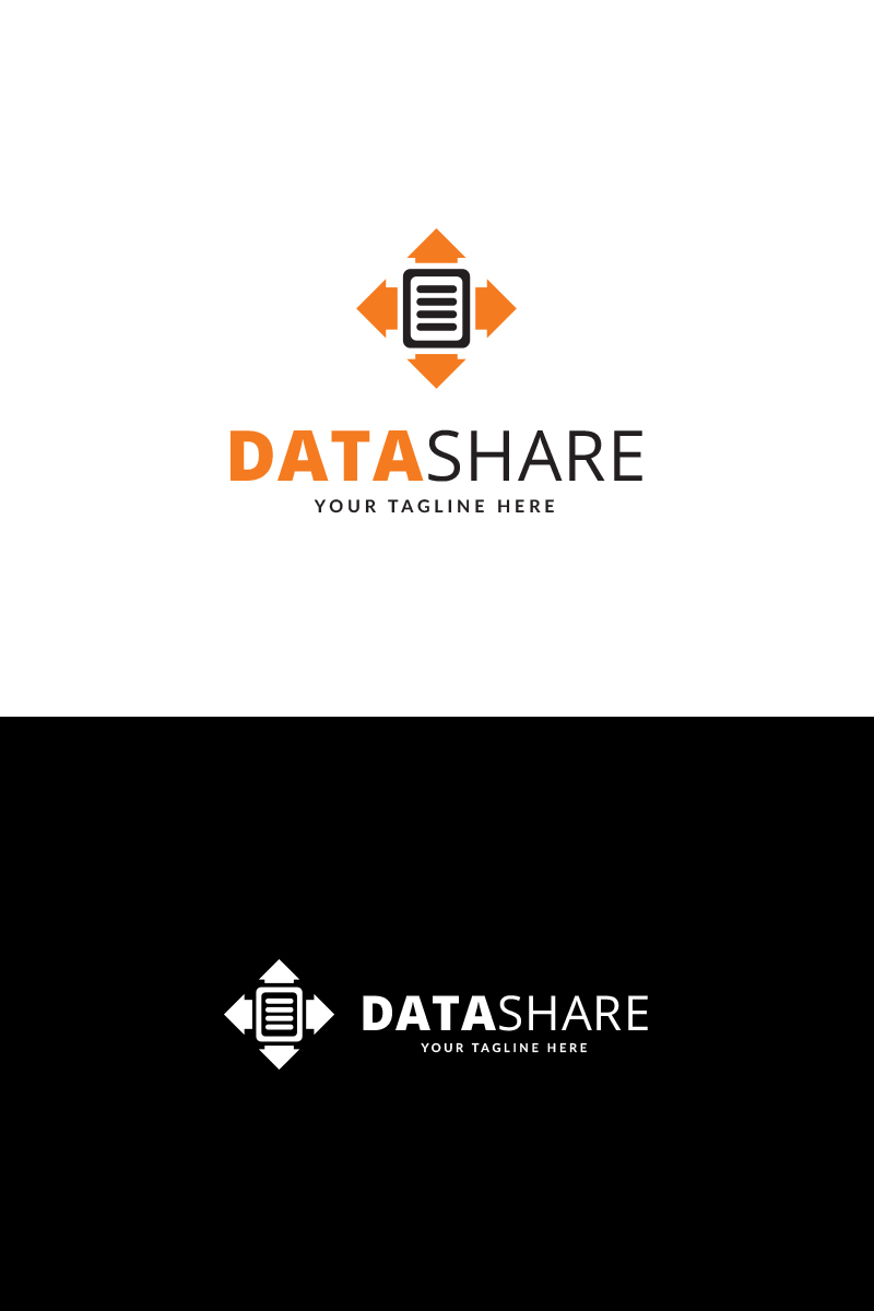 Data Share Logo Template
