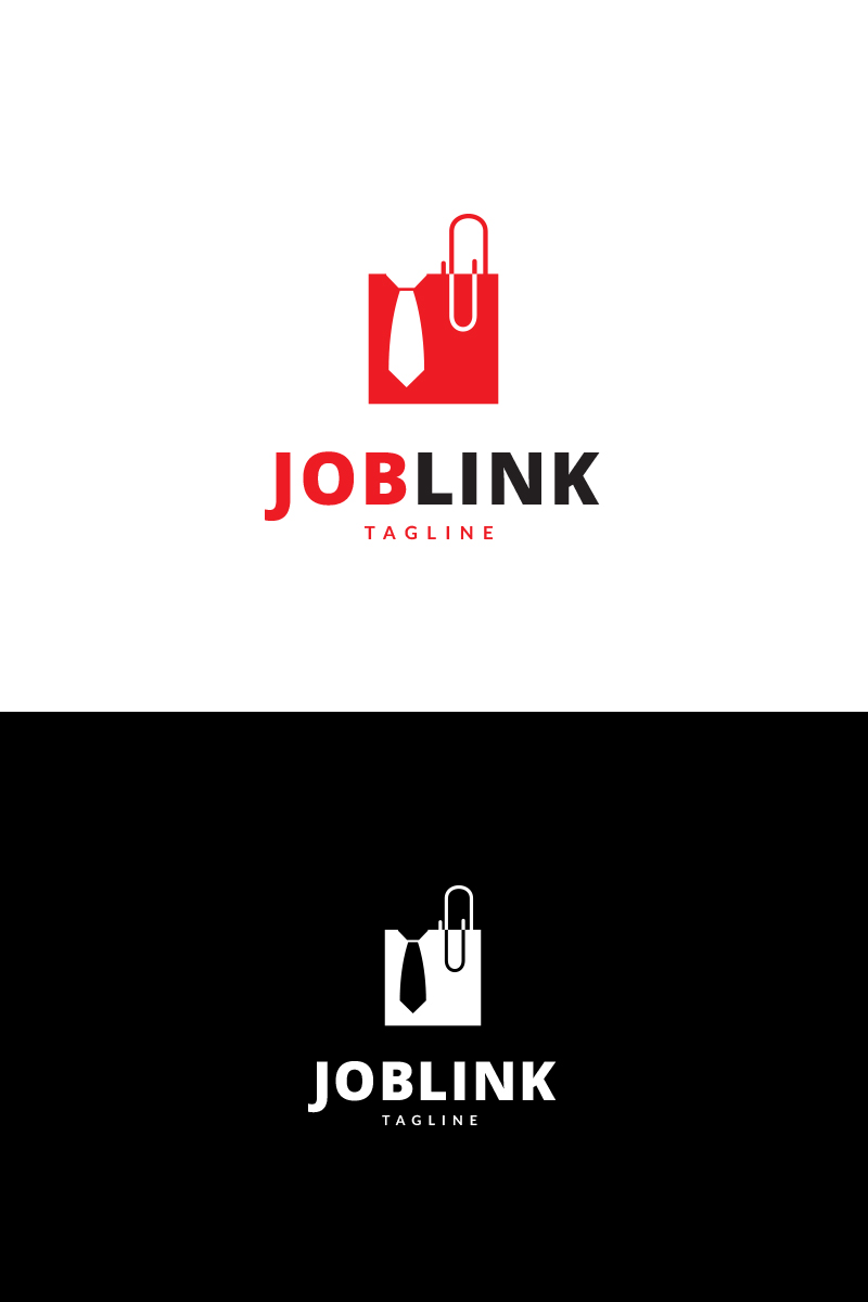 Job Link Logo Template