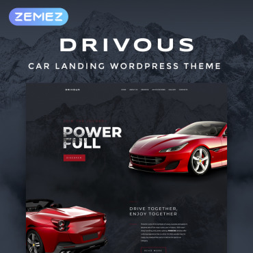 Automobile Vehicle WordPress Themes 70060