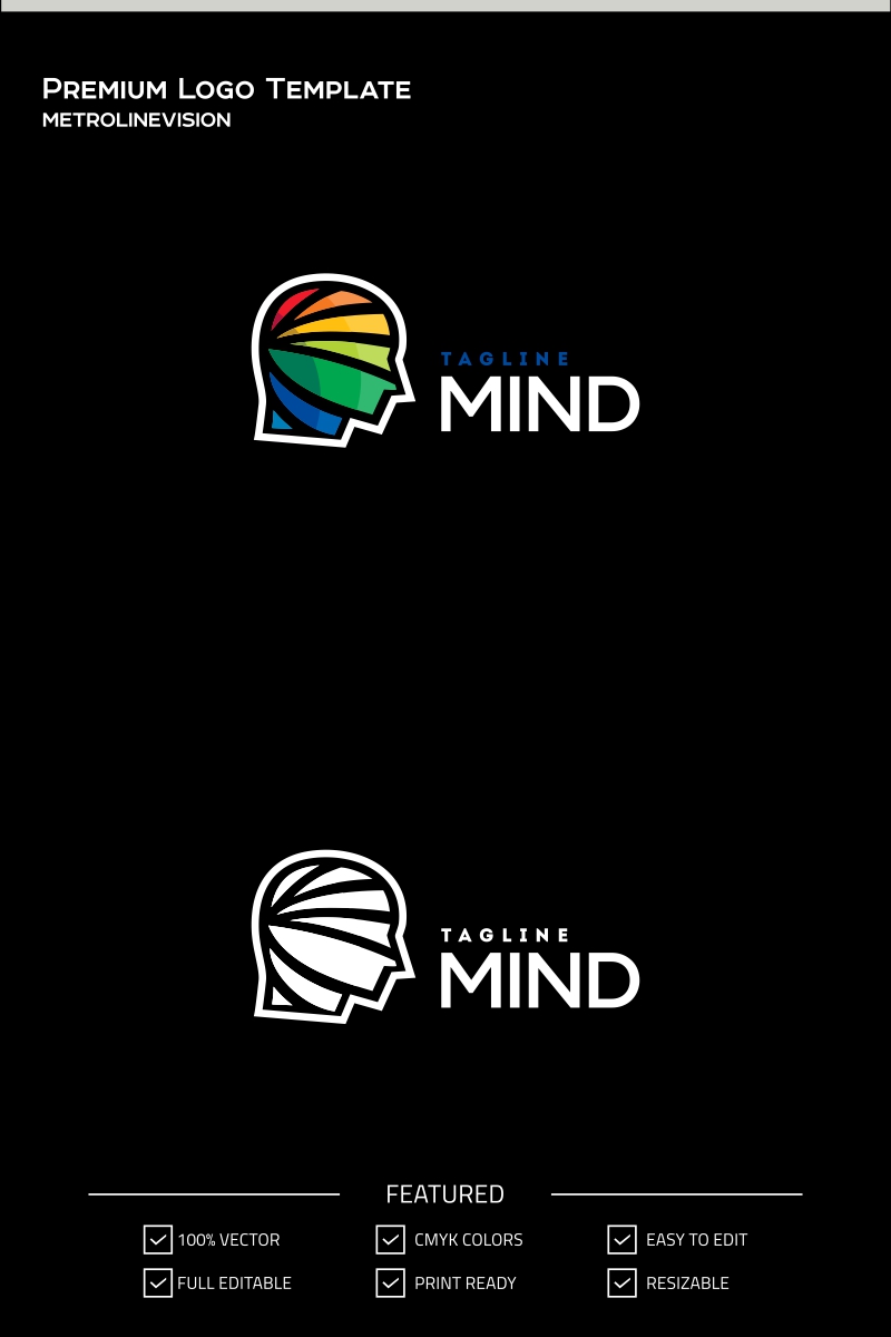 Mind Logo Template