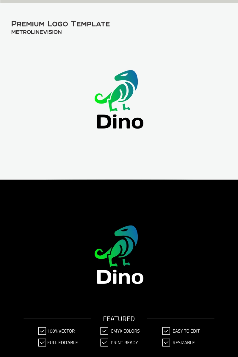 Dinosaur Logo Template