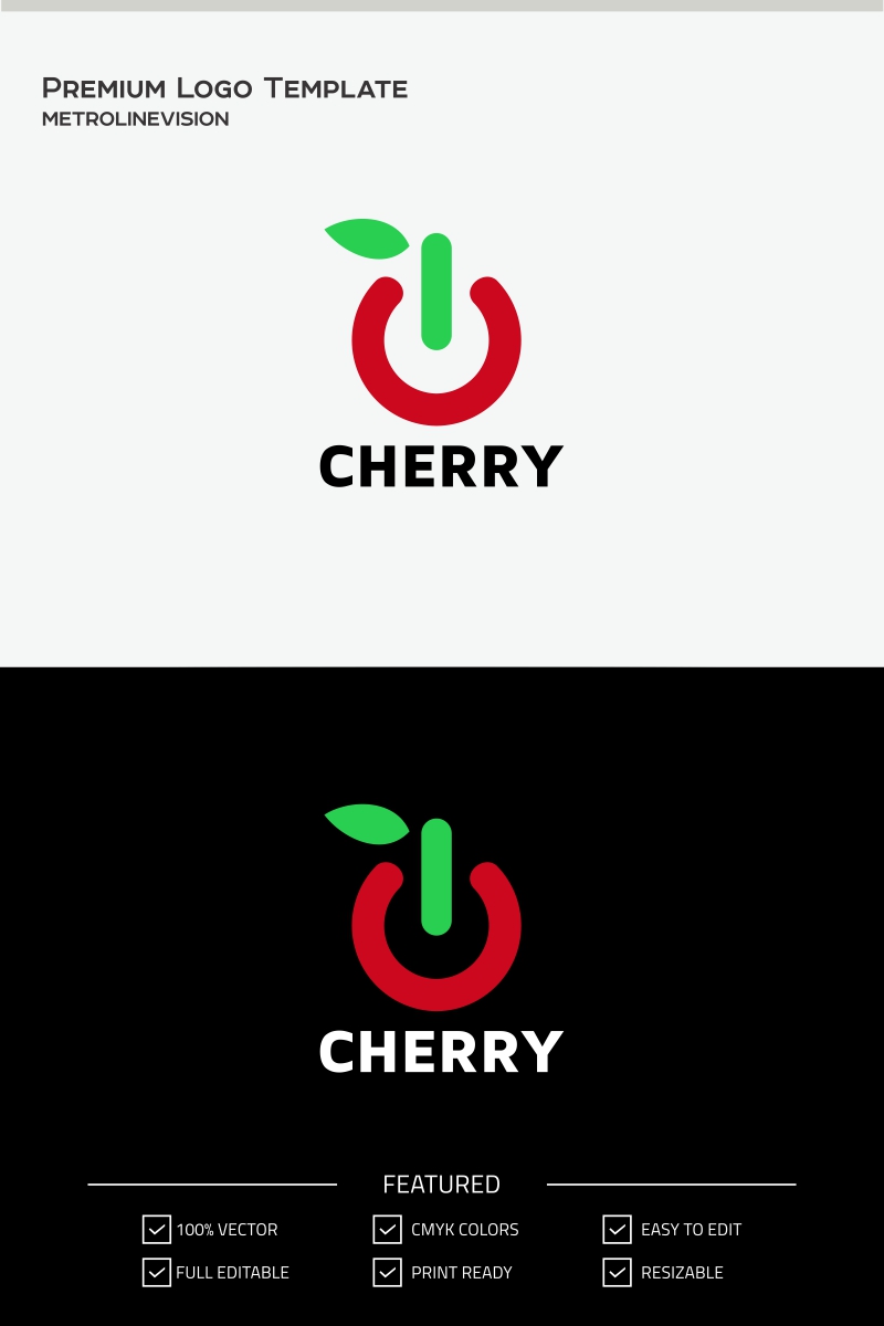 Cherry Tech Logo Template