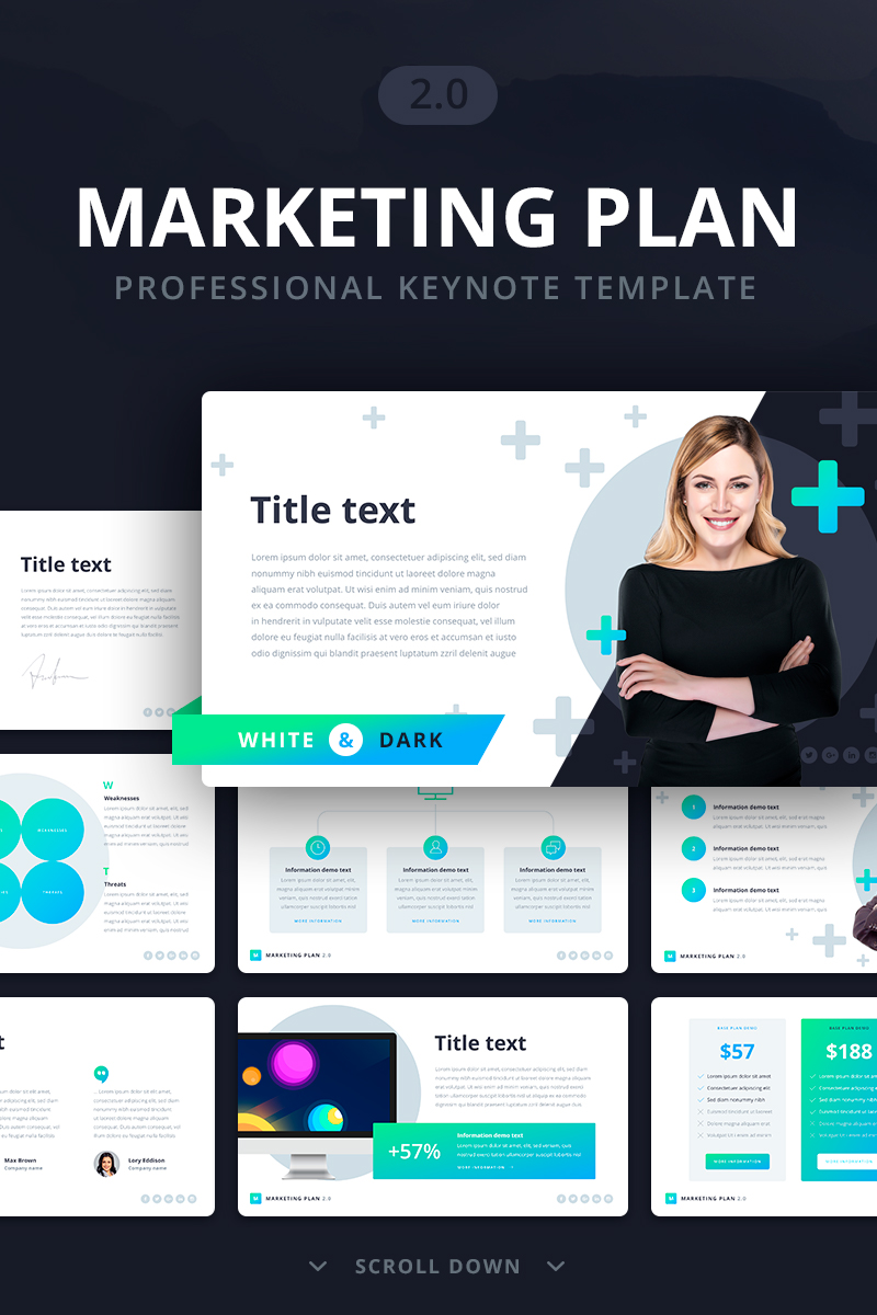 Marketing Plan 2.0 - Keynote template