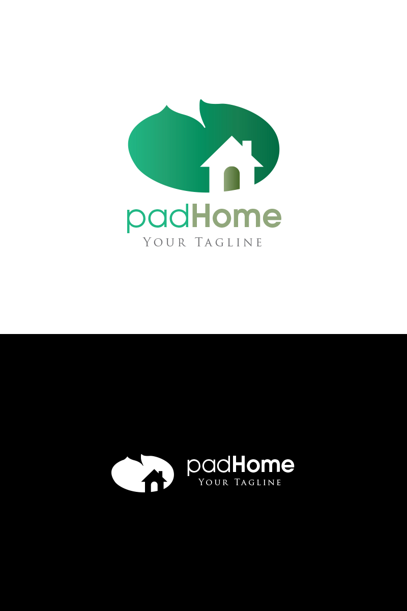 Pad Home Logo Template
