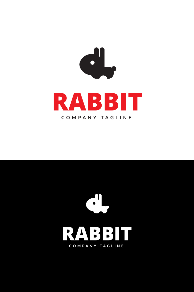 Rabbit Care Logo Template
