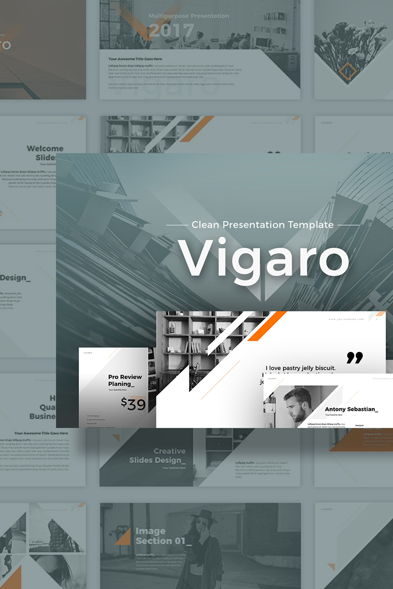 Vigaro Presentation PowerPoint template